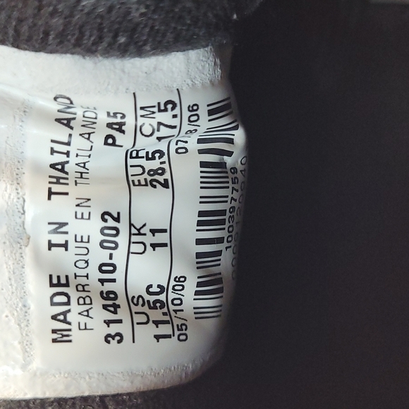 Nike Goadome Black Leather Kids Boots  314610-002 - Picture 11 of 11